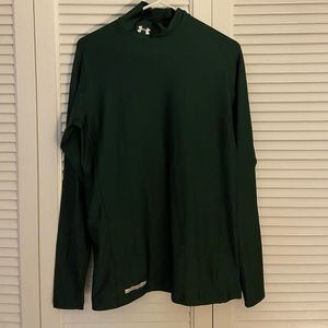 Green Under Armour compression cold gear